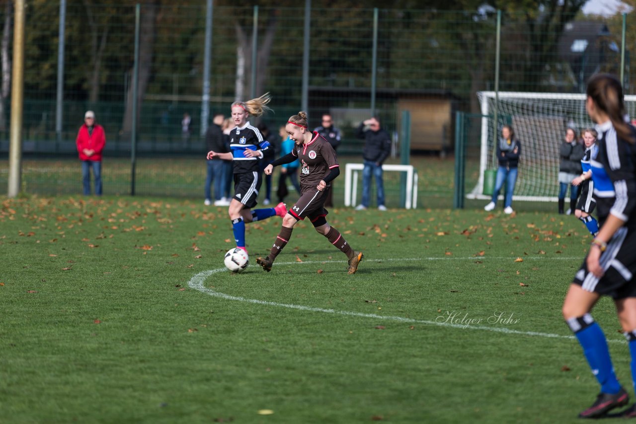 Bild 341 - B-Juniorinnen Hamburger SV - FC St.Pauli : Ergebnis: 1:2